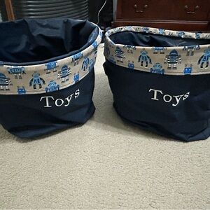 Thirty one toy canvas bags